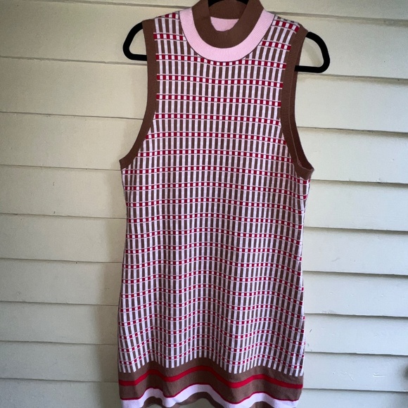 ANTHROPOLOGIE Maeve Mod Shift Sweater Dress - Picture 5 of 12